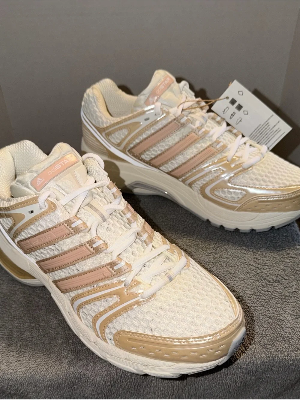 Breathable Open Mesh Size 9.5 NWT Adidas Adistar Control 5 W Sneakers